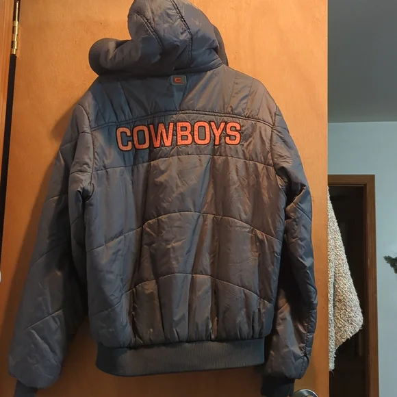 Oklahoma State University hooded coat(XL) - Picture 8 of 9